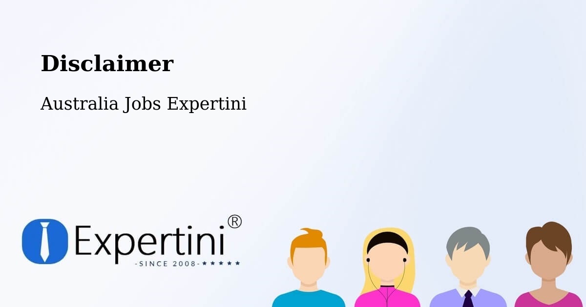 Disclaimer – Nebo - Australia Jobs Expertini